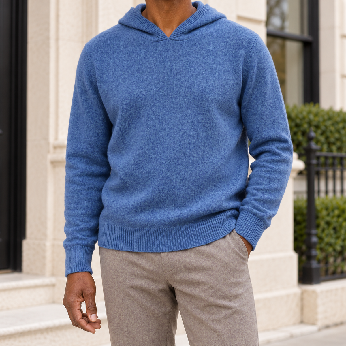 Oakwell Cashmere-Blend Hoodie