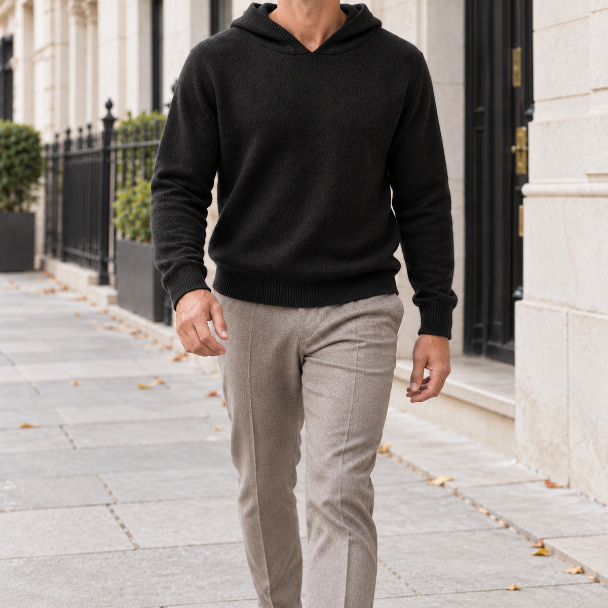 Oakwell Cashmere-Blend Hoodie