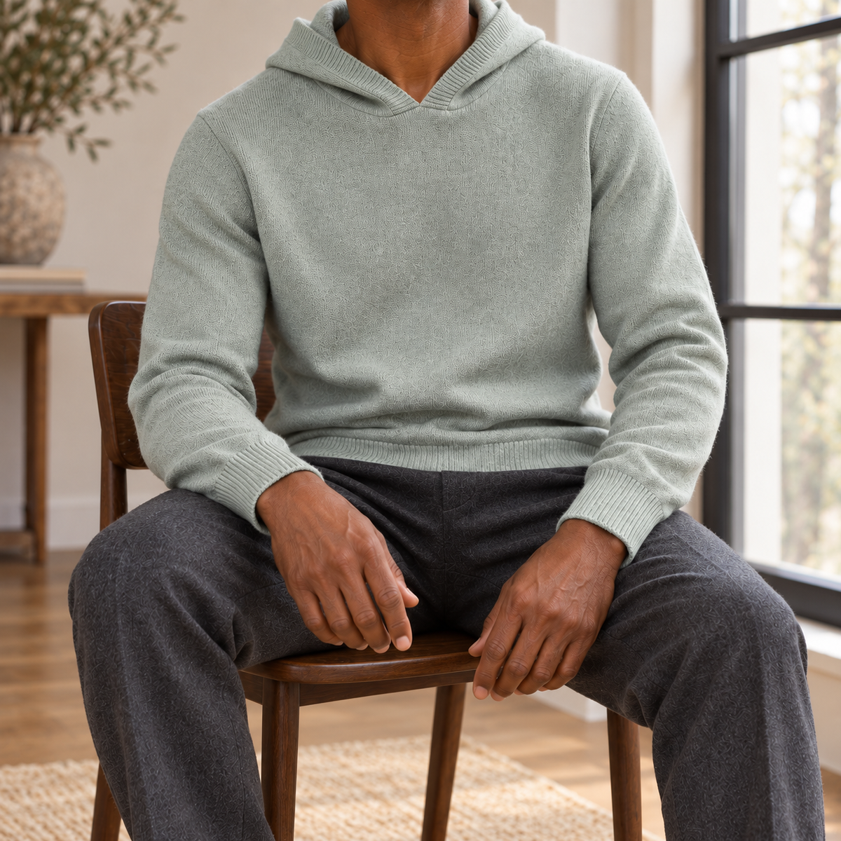 Oakwell Cashmere-Blend Hoodie