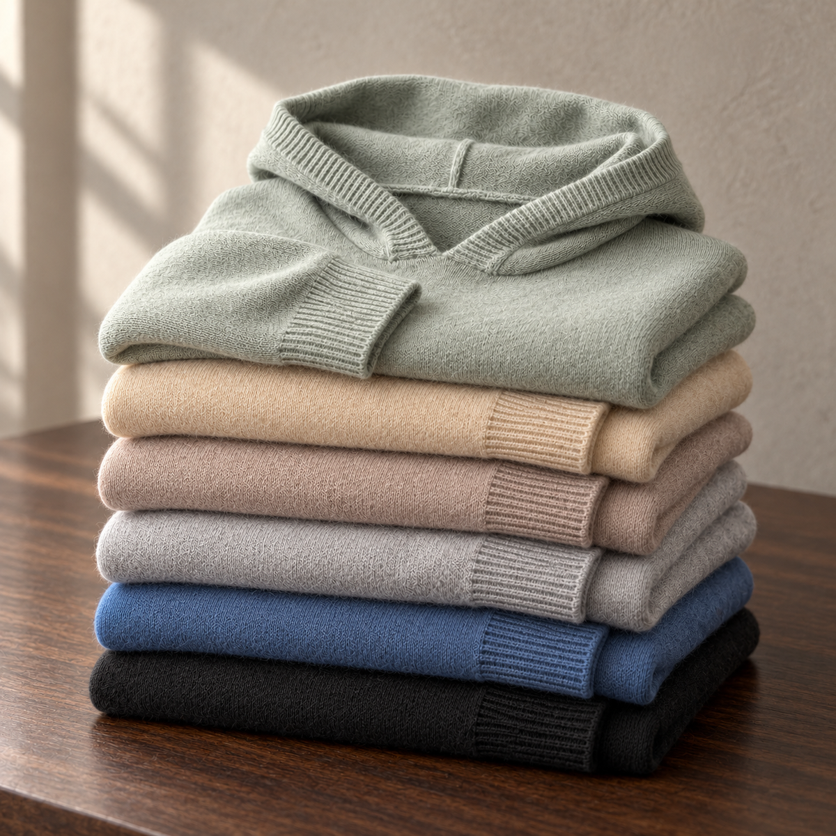Oakwell Cashmere-Blend Hoodie